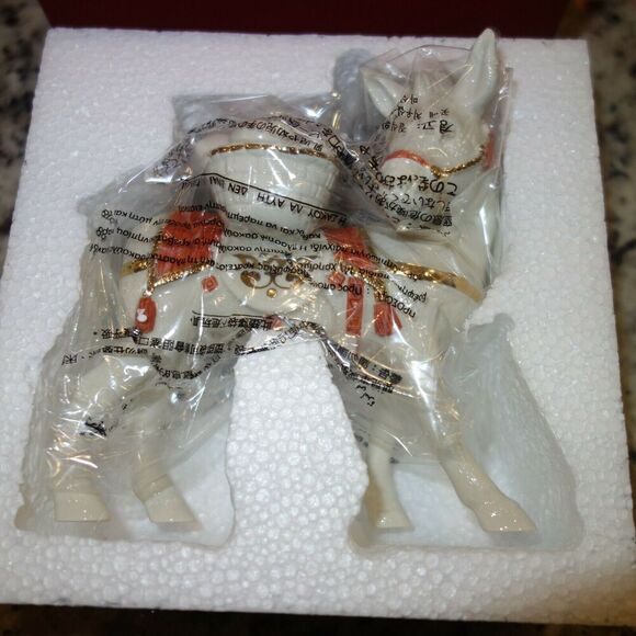 NEW Lenox First Blessing Nativity Donkey Porcelain Figurine 890569 In Box W/ COA - Picture 5 of 12